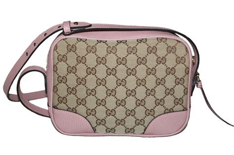 gucci pink green bag|gucci crossbody bag pink.